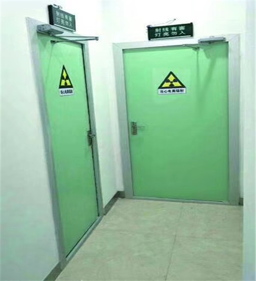 钦州厂家定制防 辐射铅门 CT室铅门 放射科射线防护施工